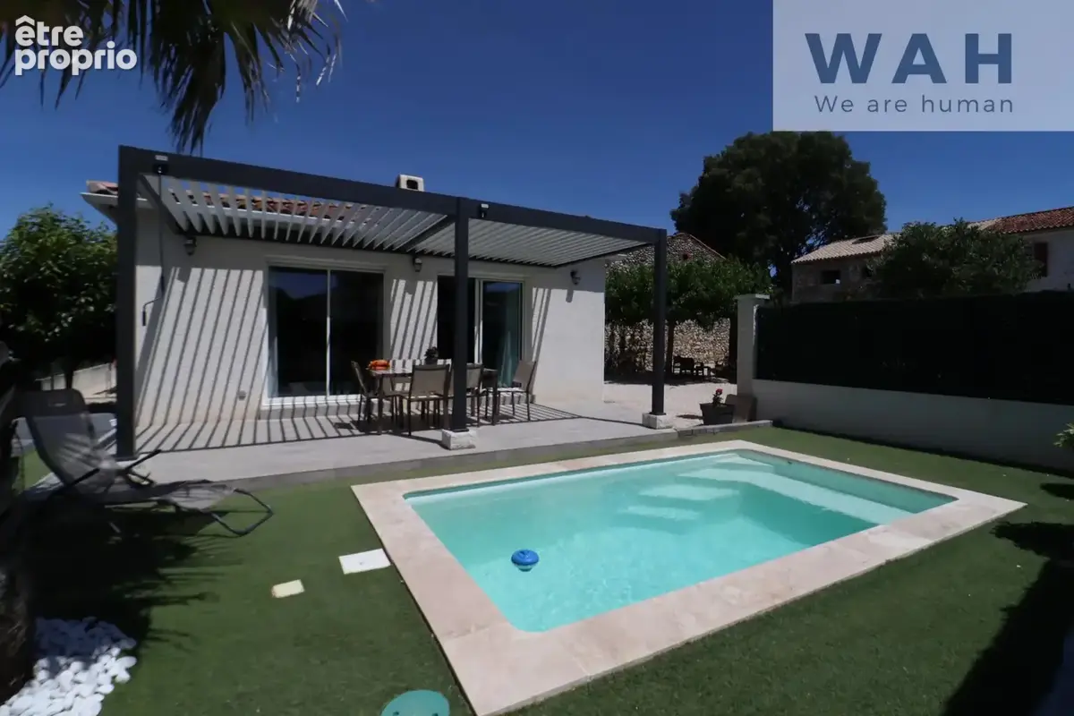 Vente maison 4 pièces avec piscine 34190 saint-bauzille-de-p - photo 10