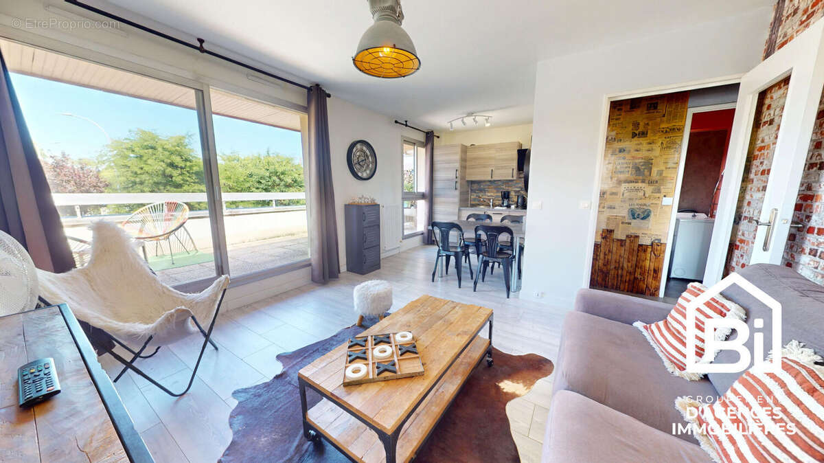 Appartement t2 avec terrasse et parking - caen intra blvd - photo 2