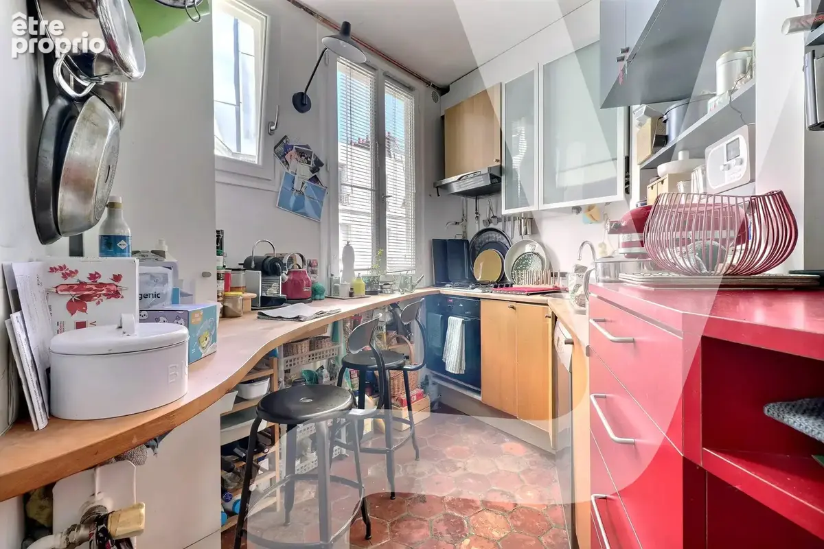 Paris 20e – Village Saint-Fargeau  Duplex 95 m² (102 m² au sol) en dernier étage, 3 chambres dont suite parentale - photo 8