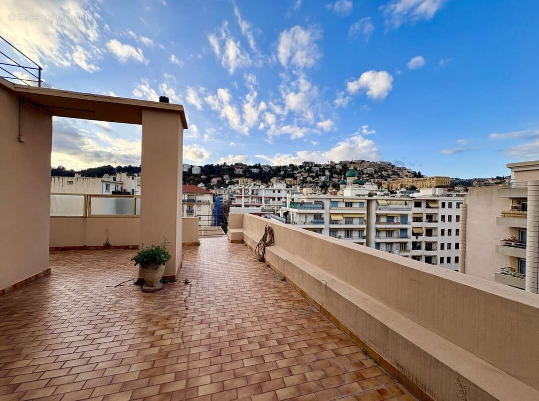 Nice / tzarewitch - gambetta (06000) - vente appartement 4/5 pièces à rénover avec terrasses eglise russe - photo 13