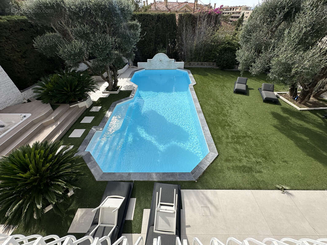 Cannes basse californie villa 6 chambres piscine proche croisette,centre - photo 4