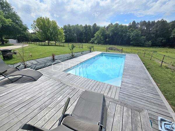 Magnifique longere renovee de 379 m2 avec 4 chambres et piscine sur 1.8 hectare !!! - photo 6