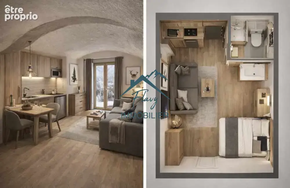 Appartement brut de 48m2 avec terrasse privative - photo 5