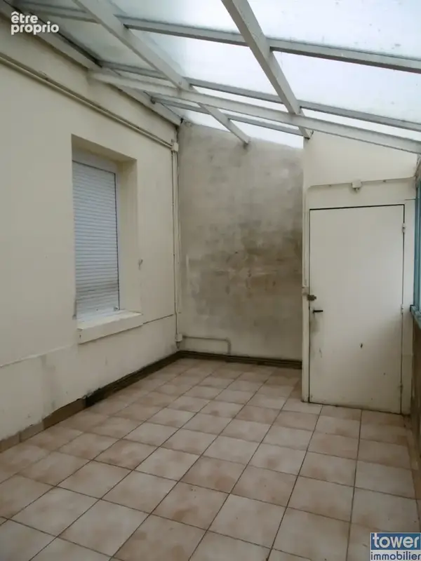 Idéal investisseur / projet   maison de ville 90 m2 avec cave voûtée, garage et terrain à ham (80400) - photo 4