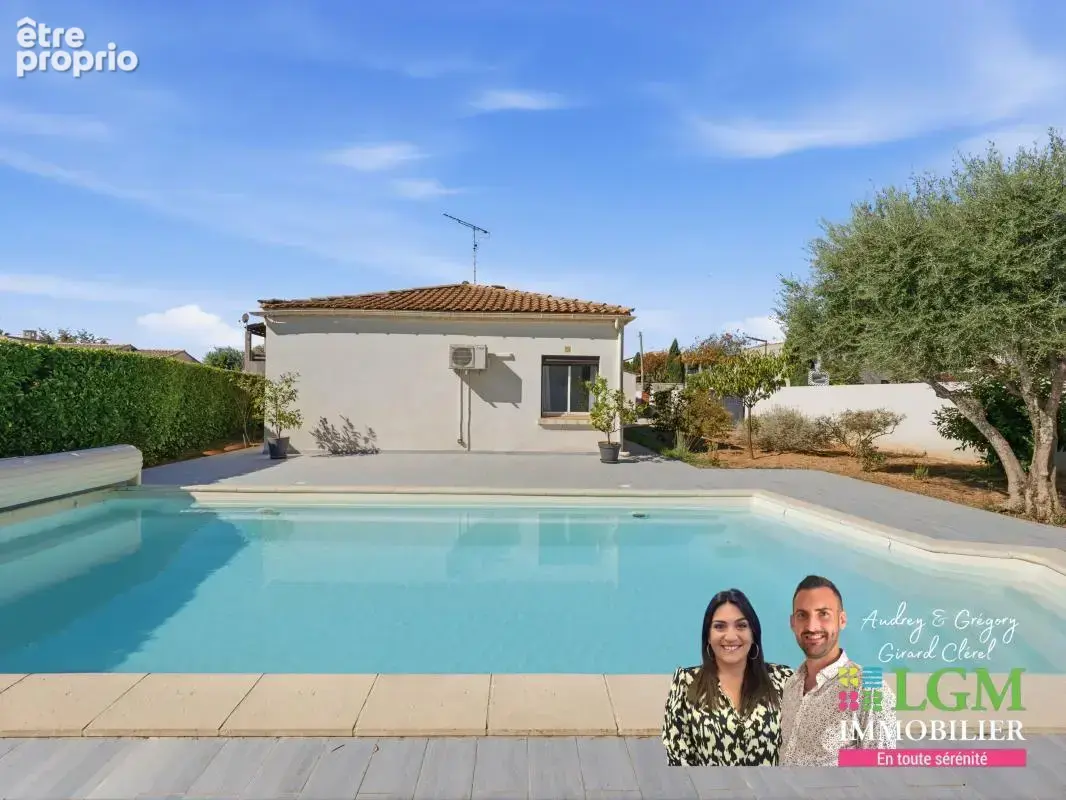 Pignan – plain-pied 4 faces • piscine • grand garage - photo 12