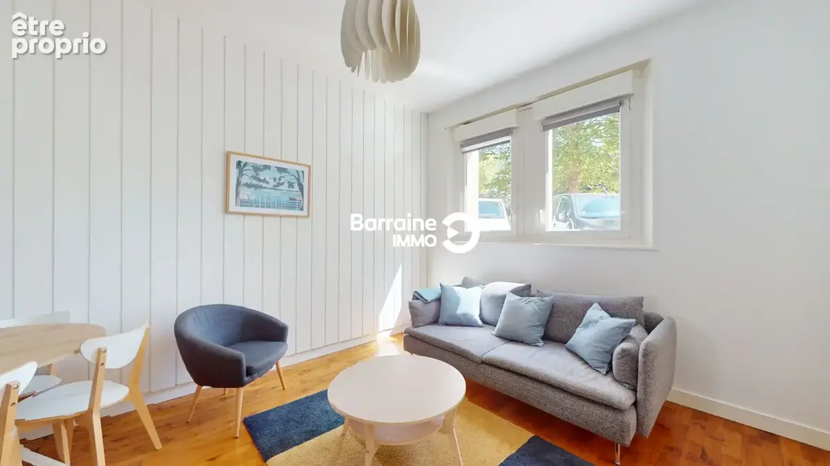 A vendre barraine immo - appartement t3 avec cave ? secteur cours dajot ? brest - pz00lm3-zr - photo 2