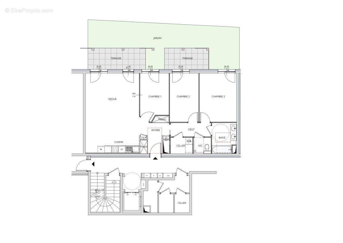 Appartement à SCHILTIGHEIM