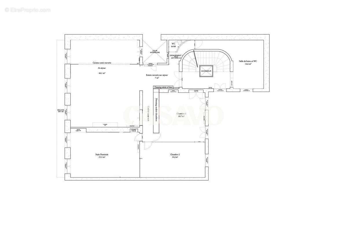 Appartement à PARIS-10E