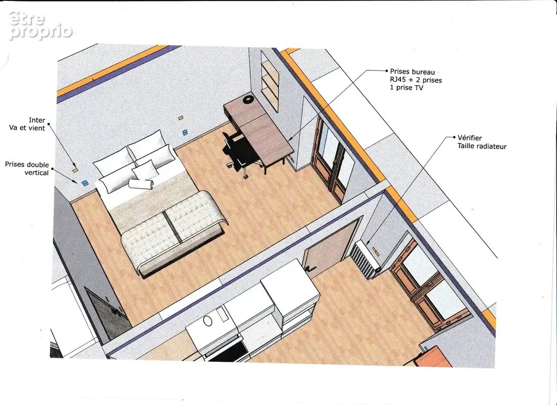 T2 centre ville refait a neuf - photo 4