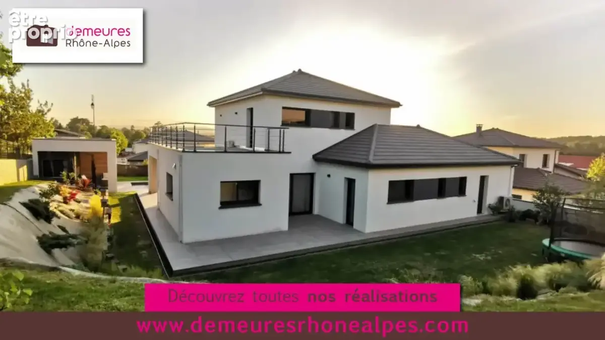 Terrain à bâtir de 568 m² à VERIN (42) - photo 3