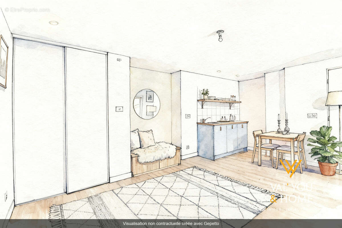 Studio 25 m2 en RDC  avec Parking - Premier Achat ou Investissement Locatif - photo 4