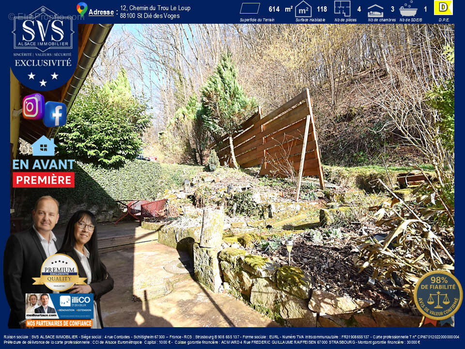 Maison à SAINT-DIE-DES-VOSGES