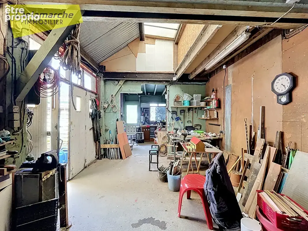 Maison - 4 chambres - Grand garage pour activité professionnelle - La Croix Avranchin - photo 14
