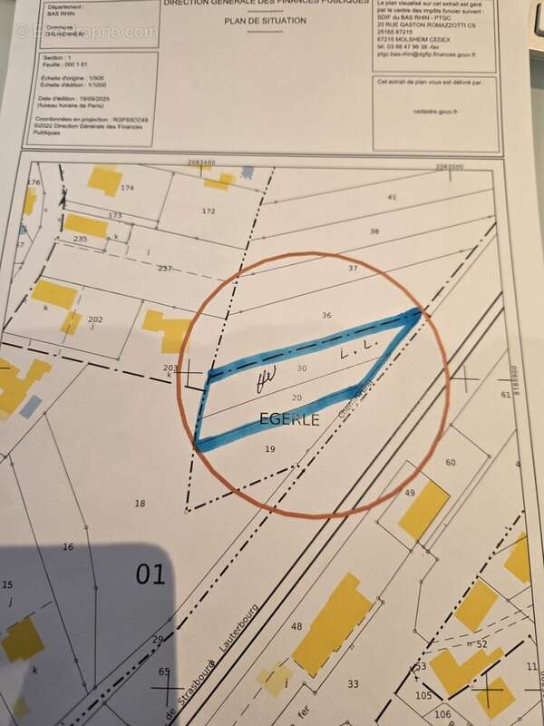 Terrain à DRUSENHEIM