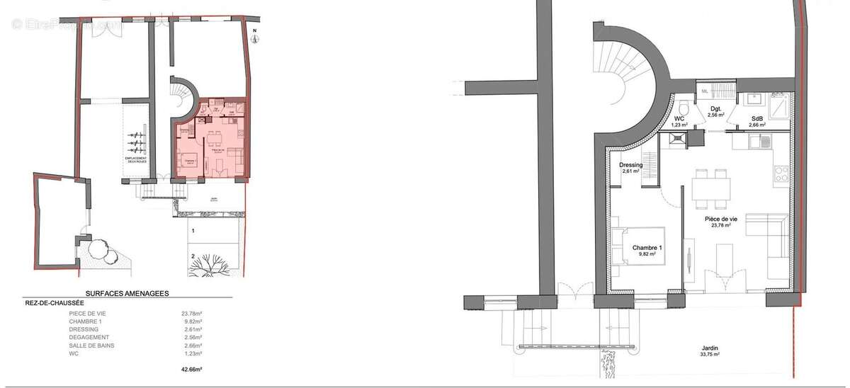 Appartement à GREZIEU-LA-VARENNE