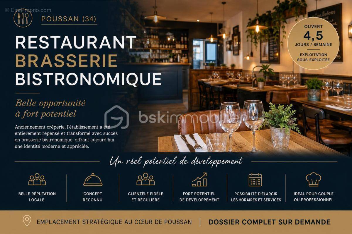 Commerce à POUSSAN