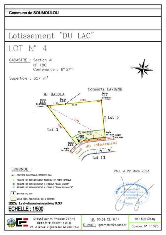 Terrain à SOUMOULOU