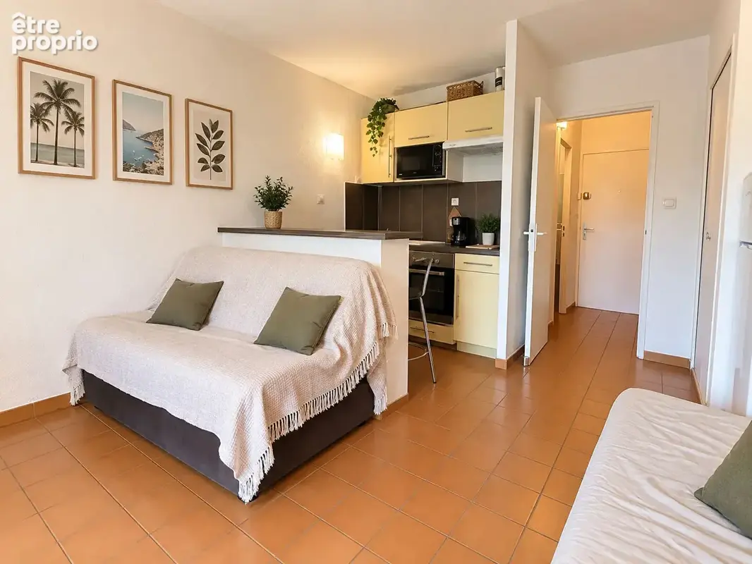 Appartement 1 pièce 28 m² rez-de-jardin parking privatif proche plage & port Saint-Mandrier-sur-Mer - photo 7