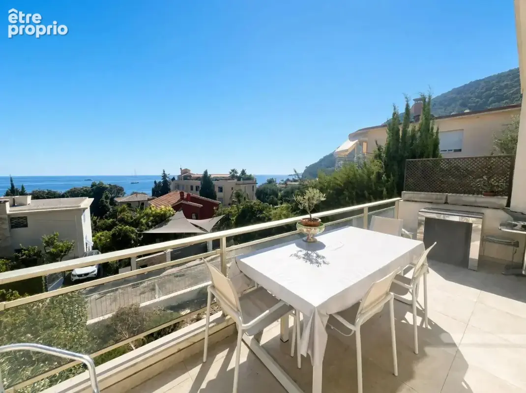 Eze bord de Mer, duplex 4 pièces, vue mer - photo 5