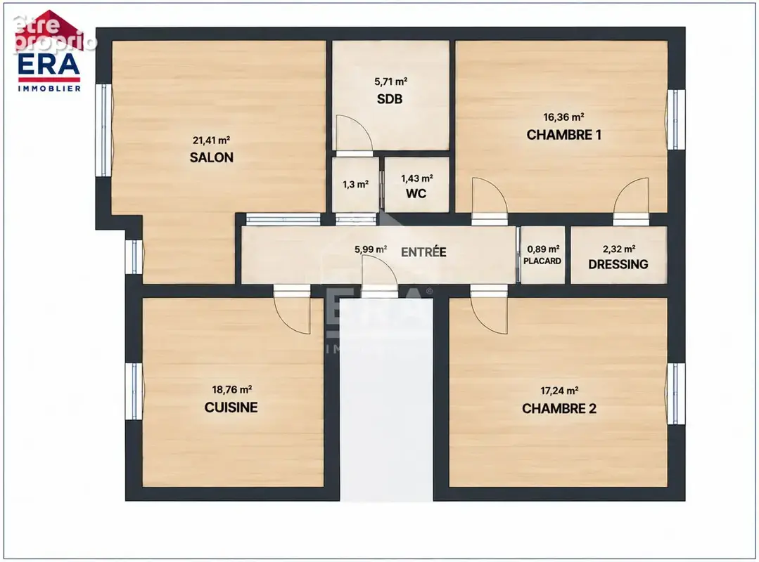 Appartement 90m² à montmorot - photo 9