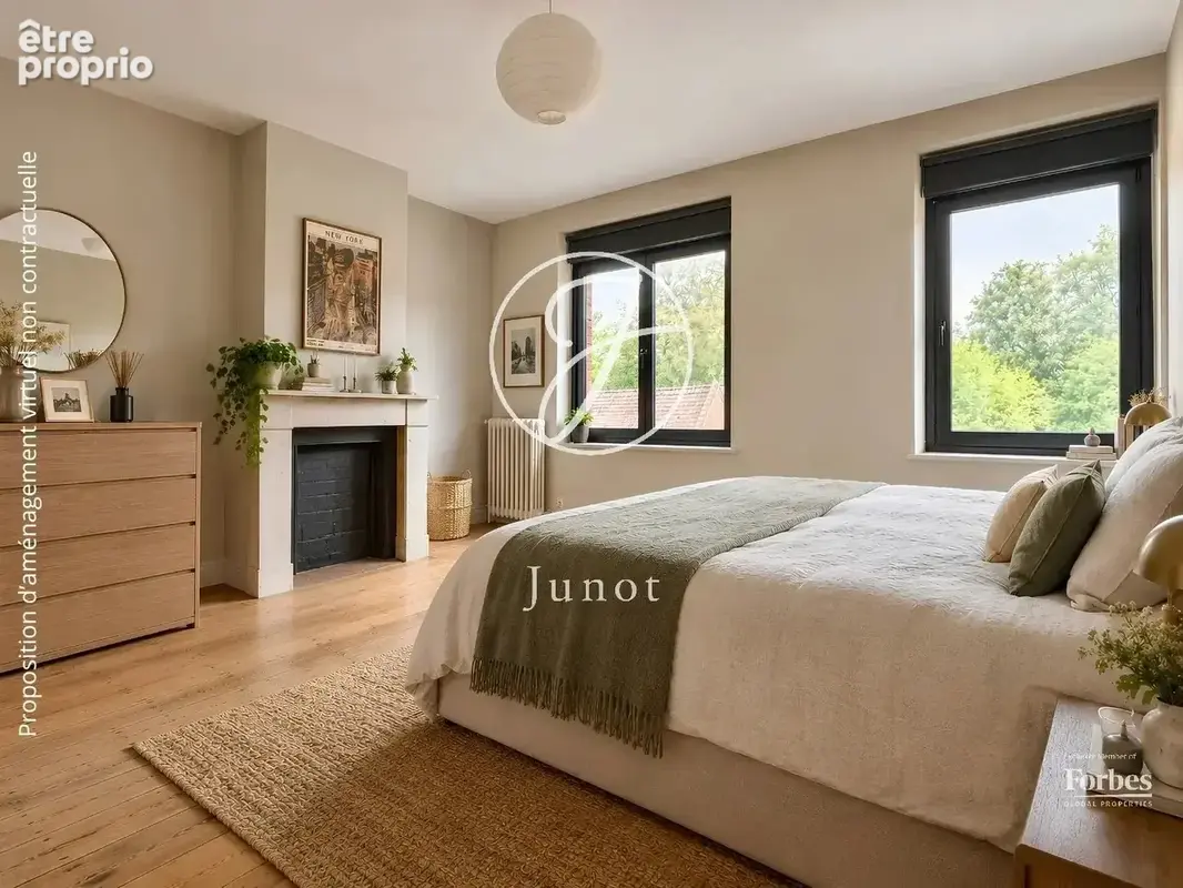 La Madeleine – BOTANIQUE – Maison à vendre – 6 pièces – 146,14 m² habitables – 4 chambres –  Bureau - Terrasse 60 m² - Garage en - photo 11