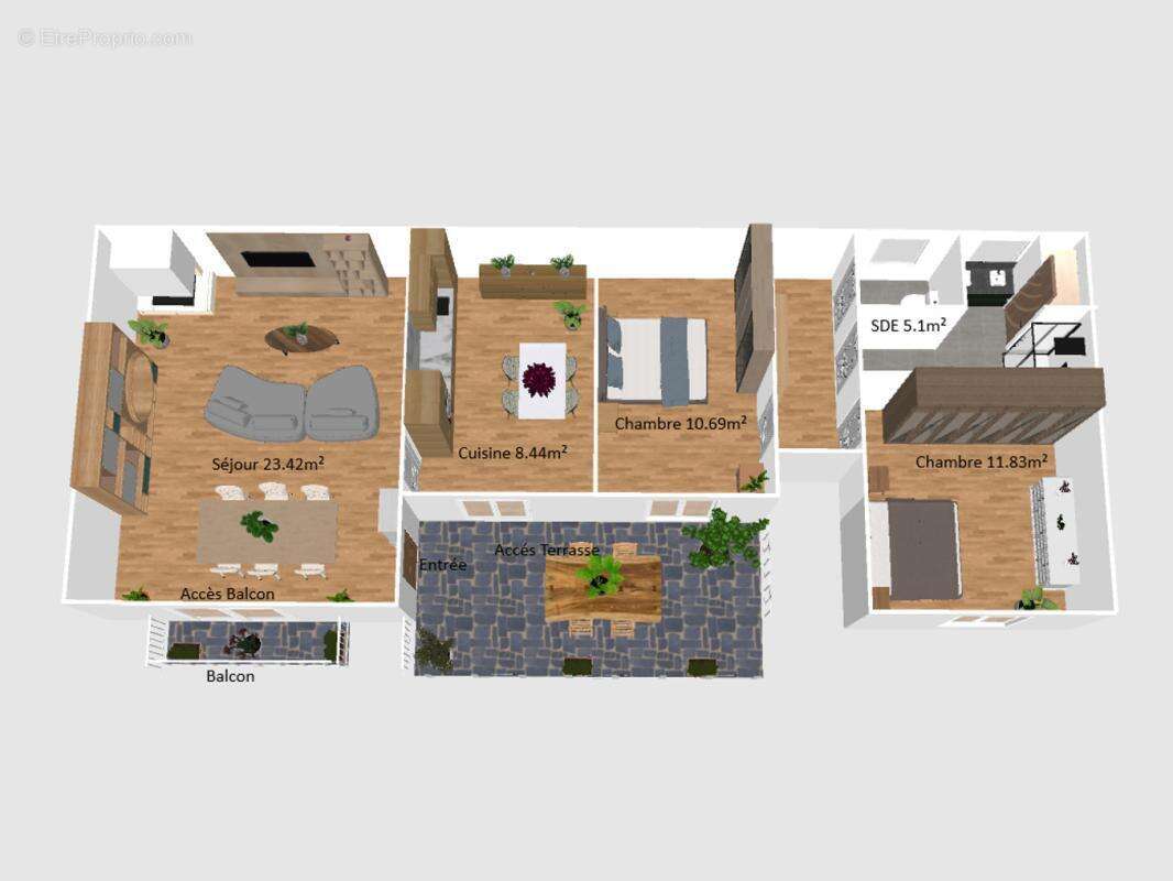 Appartement - photo 10