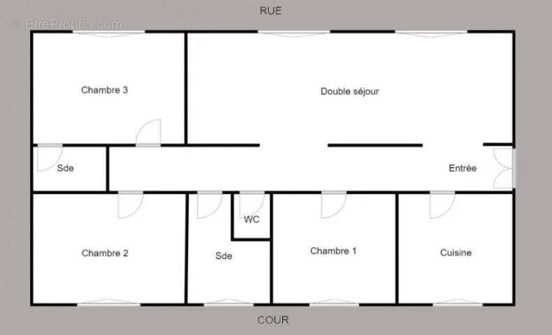 Appartement à PARIS-16E