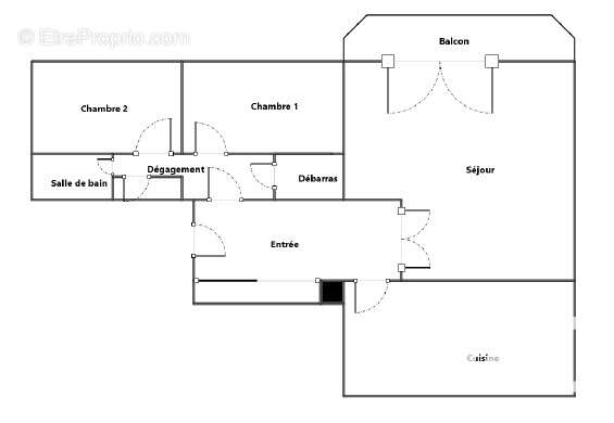 Appartement 63 m² à Gentilly  - photo 9