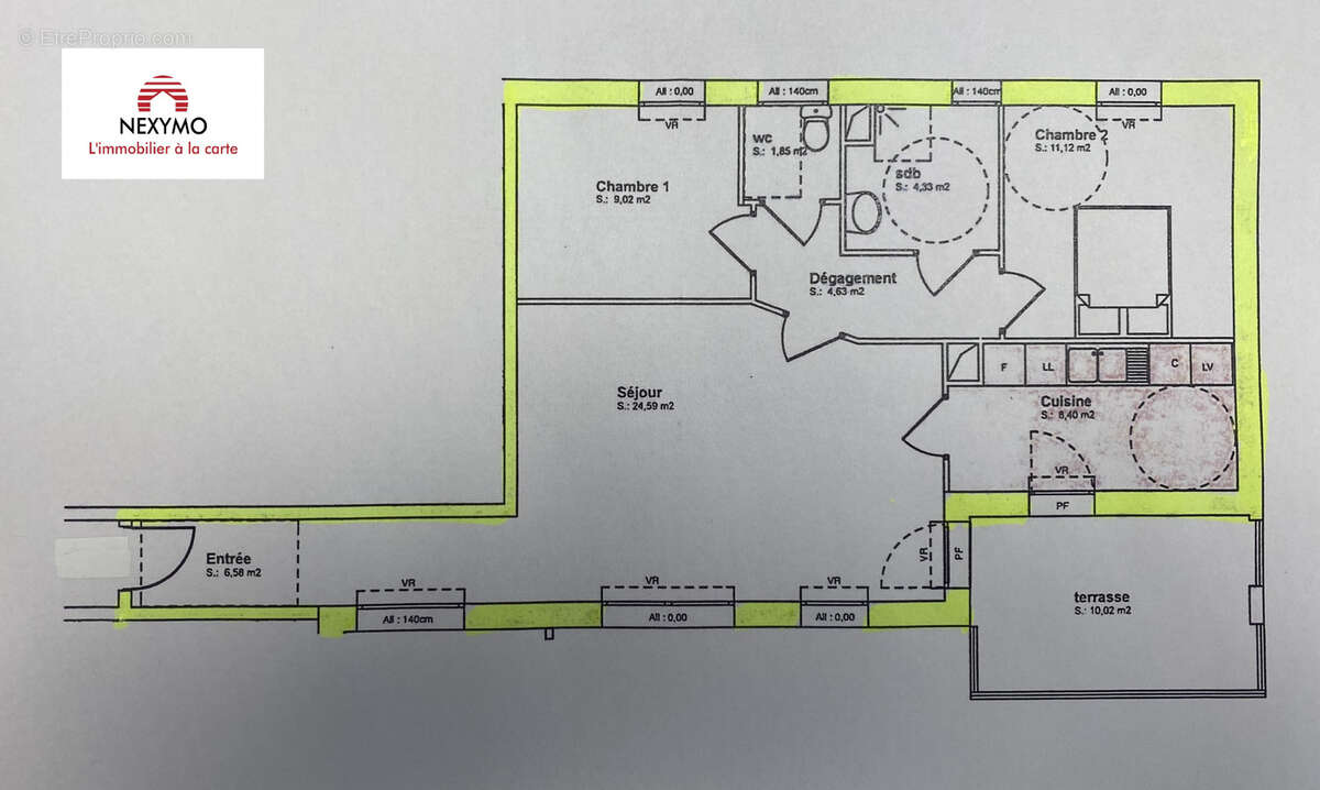 Appartement à LE MANS