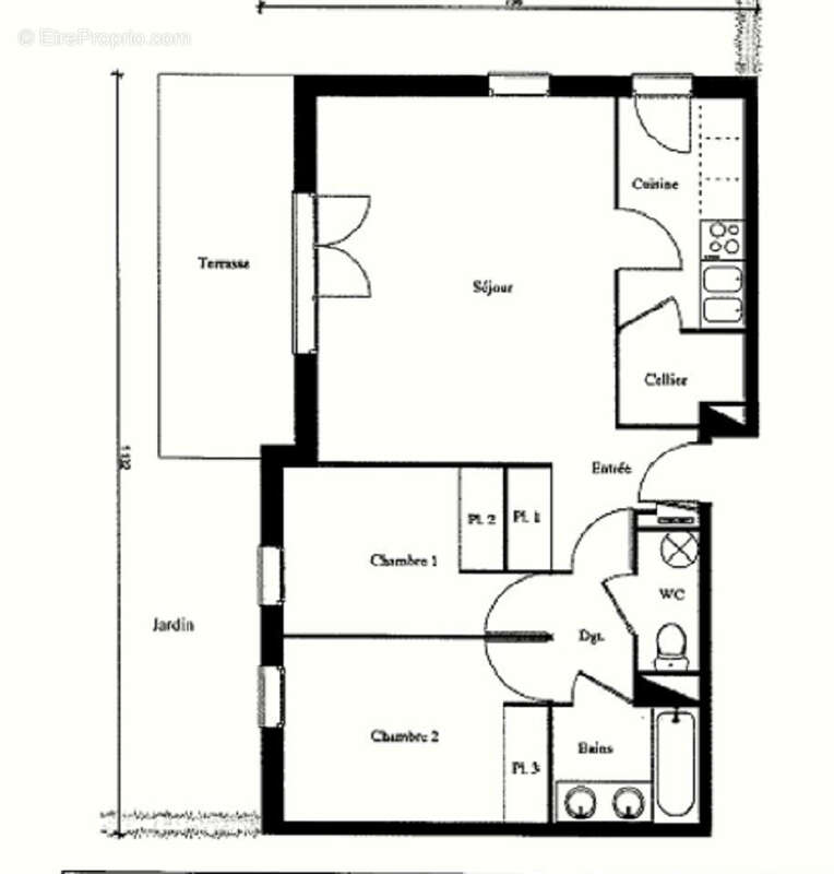 Appartement à SAINT-MACAIRE