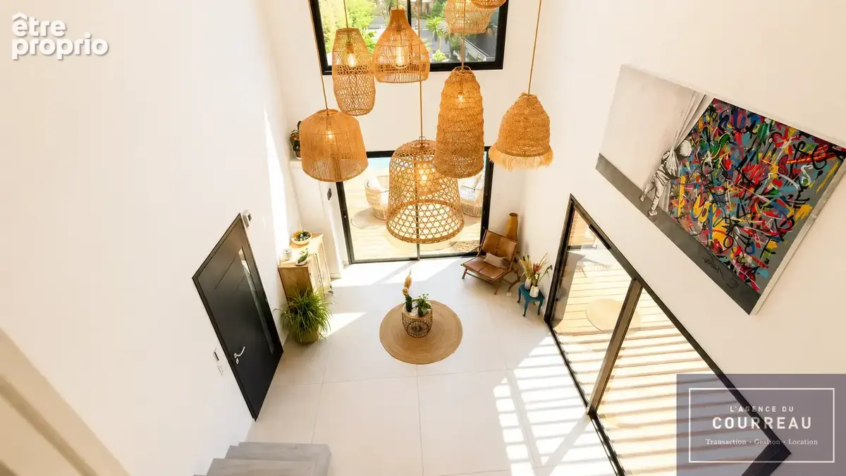 Maison contemporaine 120 m2 avec piscine et séjour cathédrale - photo 19