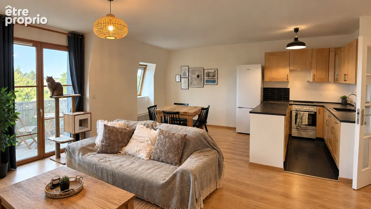 Valenciennes - secteur rhonelle - appartement type 2 de 46m² - photo 2