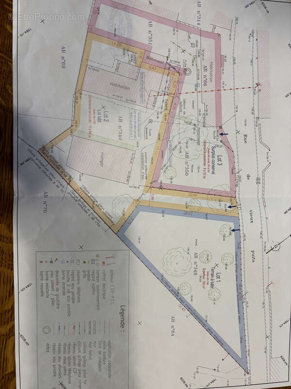 Terrain à LA HEUNIERE