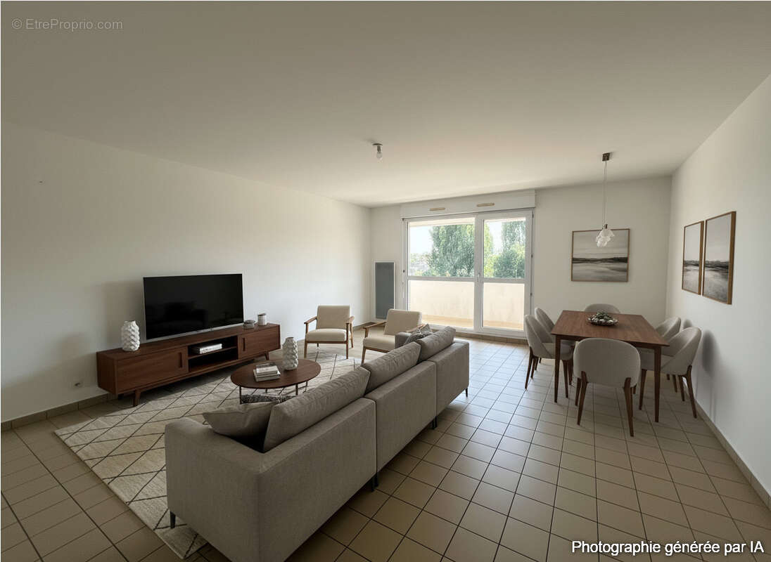Appartement 3 pièces - 70 m2 avec balcon et garage   Dernier étage   Centre-ville de La Roche-sur-Yon - photo 5