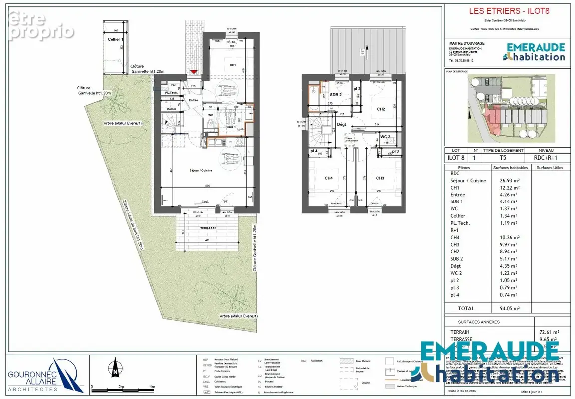 Maison 5 pièces 94 m² à vendre à Saint-Malo (35400) - photo 4