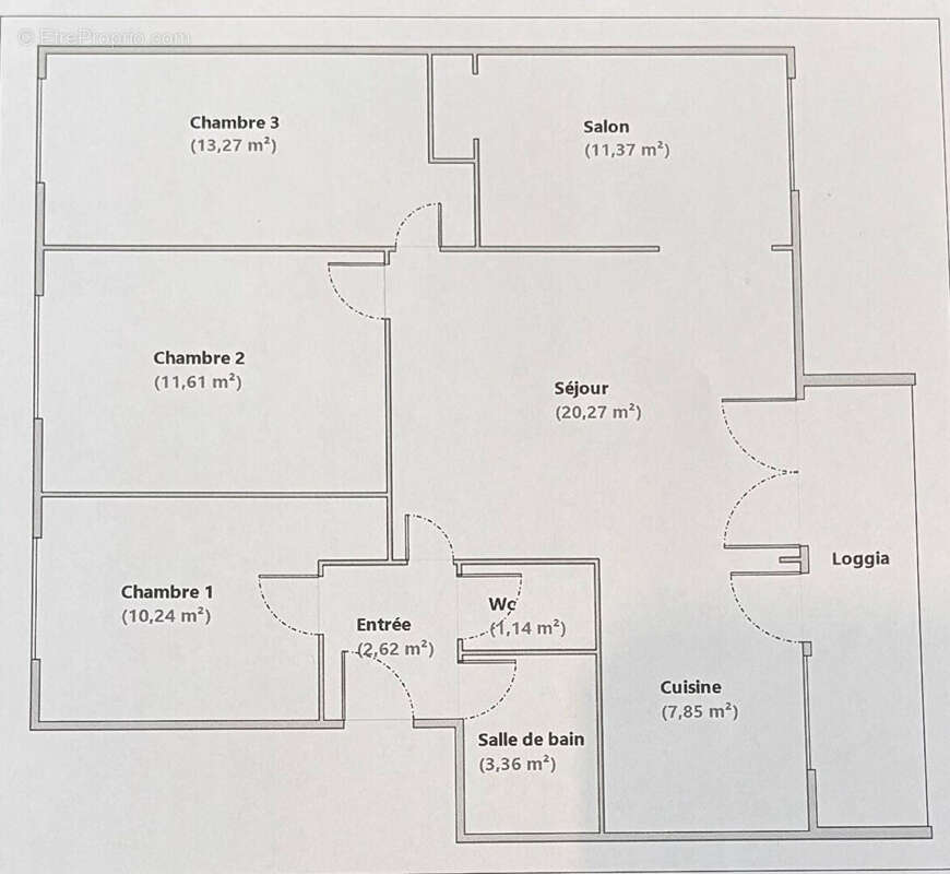 Appartement à SAINTE-FOY-LES-LYON