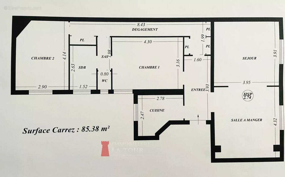 Appartement à PARIS-16E