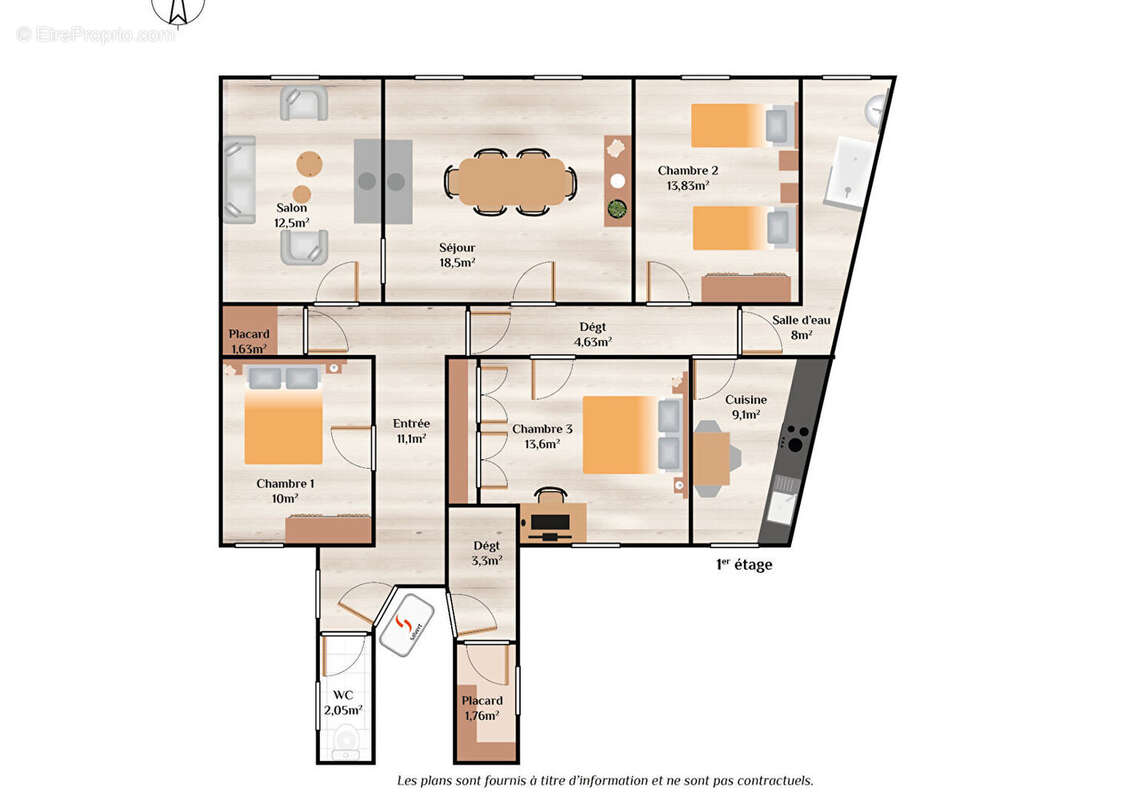 Appartement à MONTLUCON