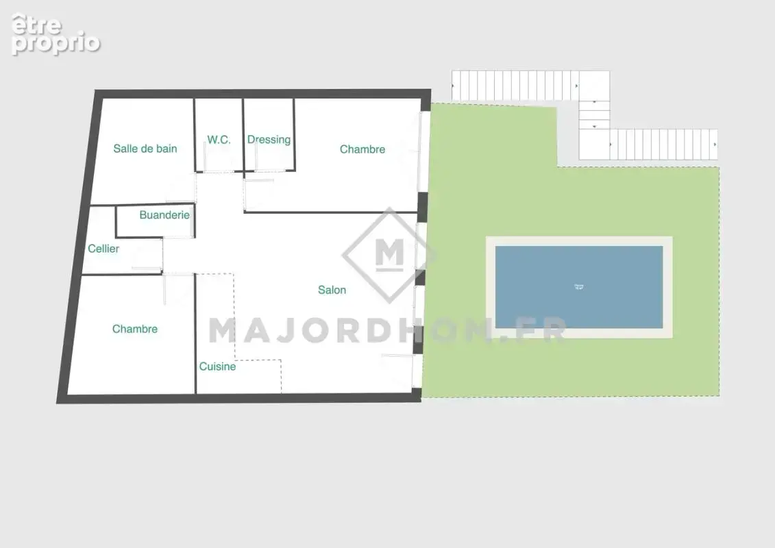 Vend appartement t3 jardin piscine neuf 13016 Marseille - photo 19