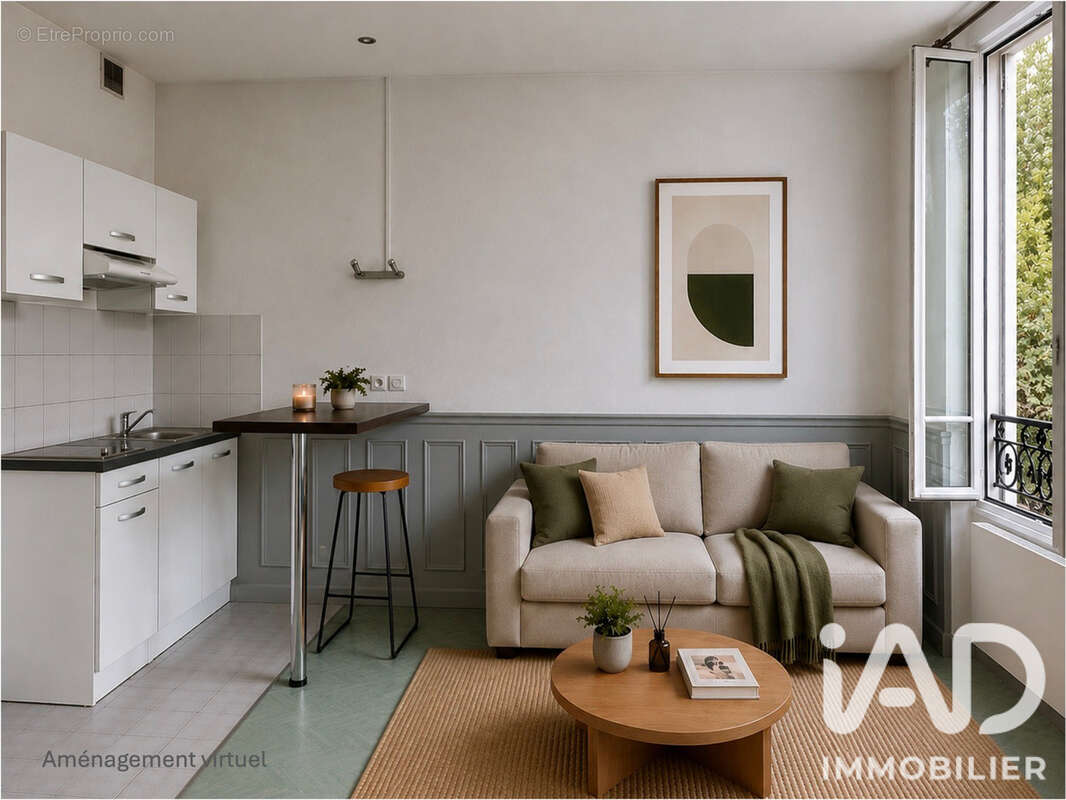 Appartement 28 m² à Bois-Colombes  - photo 6