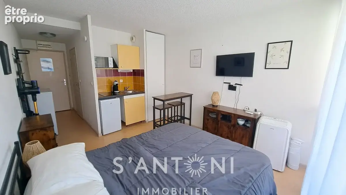 Le cap d'agde- studio avec terrasse  résidence de standing avec piscine - photo 4