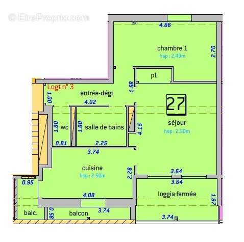 Appartement à CHANTILLY