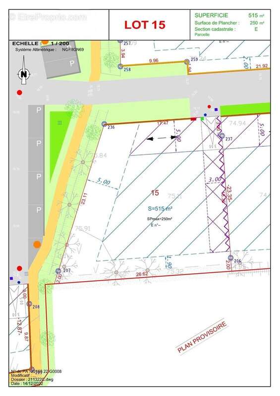 Photo 2 - Terrain à PERROS-GUIREC