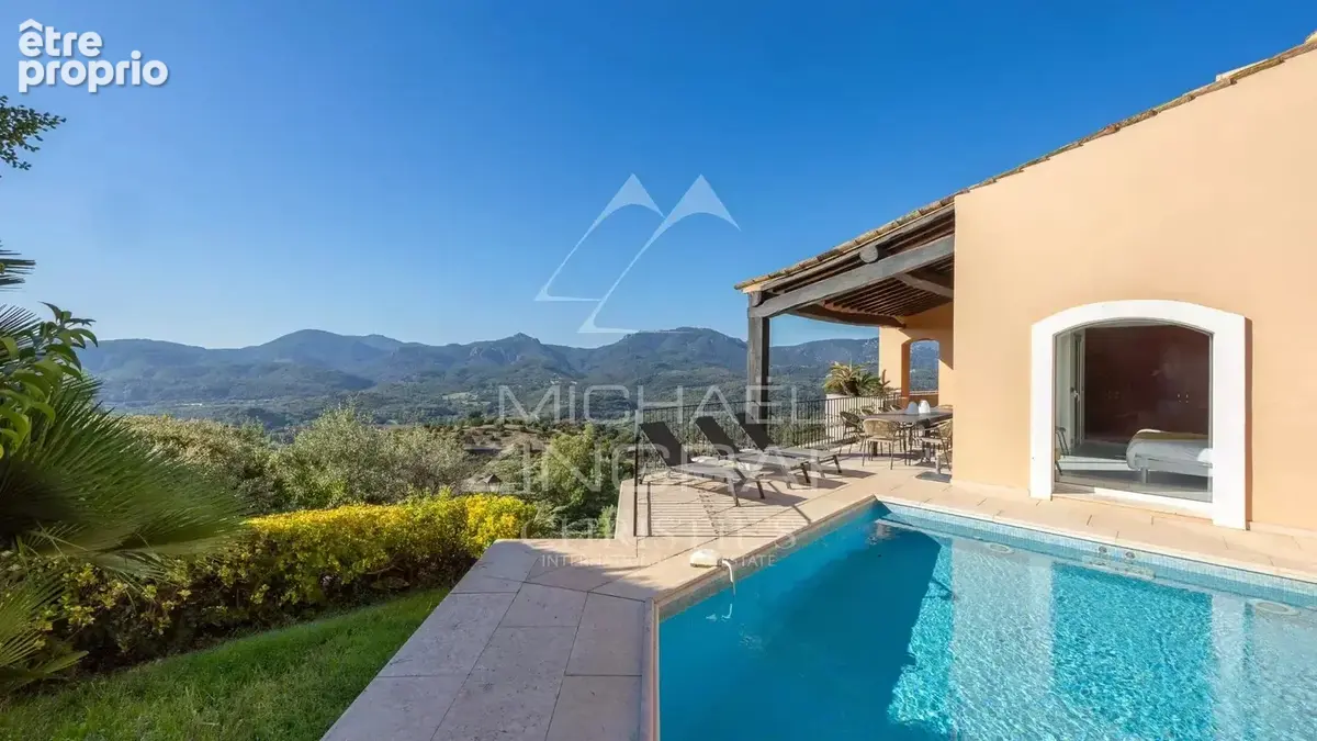 Mandelieu la napoule - propriété vue mer dans domaine privé - proche cannes - photo 10