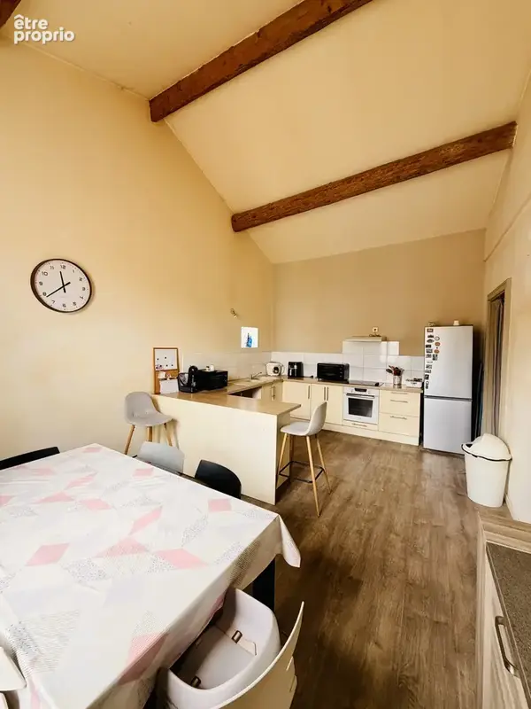 Vauvert   Maison de village P4 avec plafond cathédrale - photo 3
