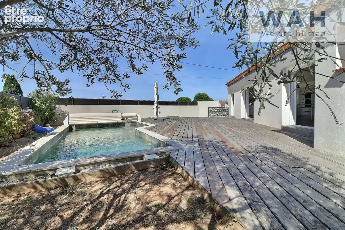 Saint-Aunès   Maison plain-pied 152 m2   Piscine   4 chambres   Bureau indépendant   Garage - photo 9