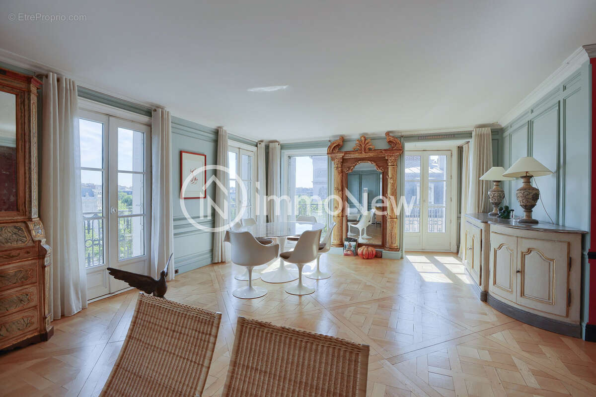 Appartement haussmannien — Paris 16ème — Vue Arc de Triomphe et Tour Eiffel - photo 6