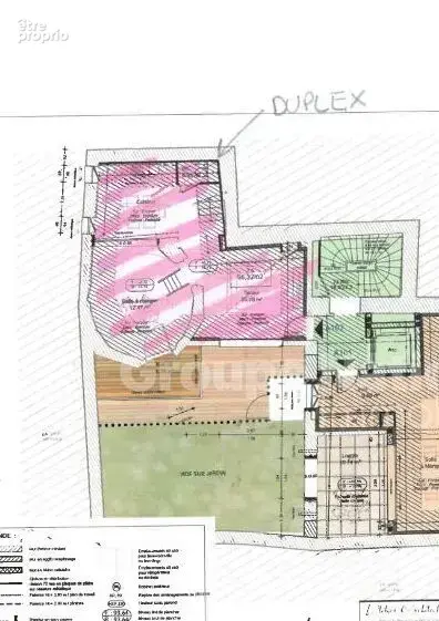 À vendre : centre ville orange duplex de 57m² - balcon & box - photo 11
