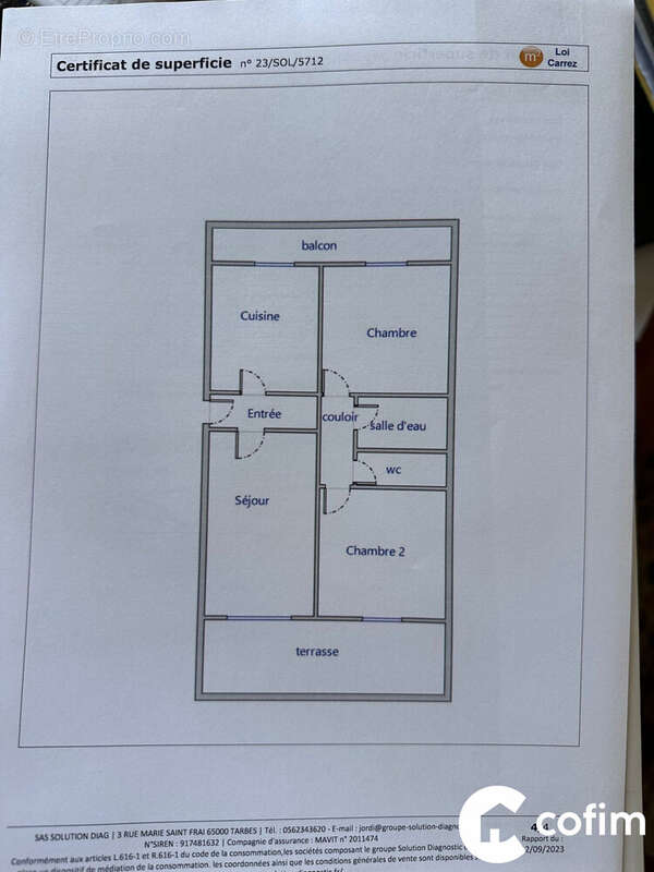 Appartement à TARBES