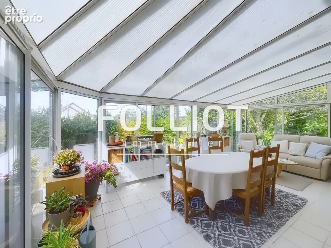 Maison familiale 150 m² habitables + véranda  terrain 1 800 m² vienne-en-bessin - photo 10